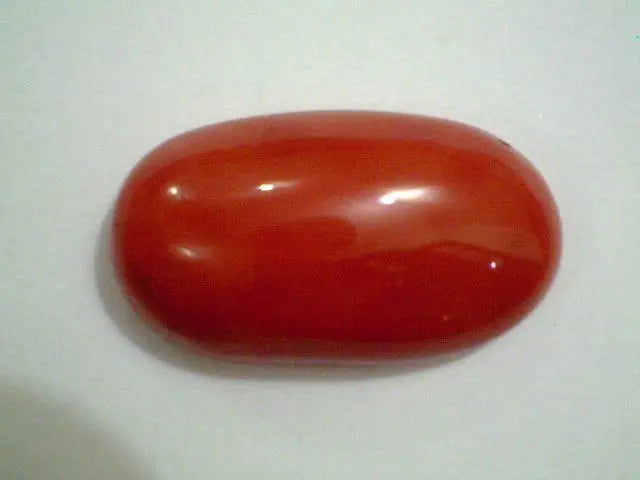 Huge 16.82 Ct Natural Red Italian Red Coral,Real Moonga Gemstone