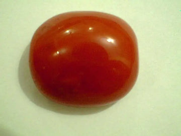 Big 17.65 Ct Natural Red Italian Red Coral,Real Moonga Gemstones
