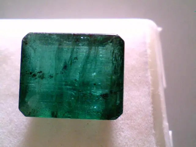 9.76 CT PREMIUM COLOUR NATURAL REAL ZAMBIAN EMERALD A+++++++