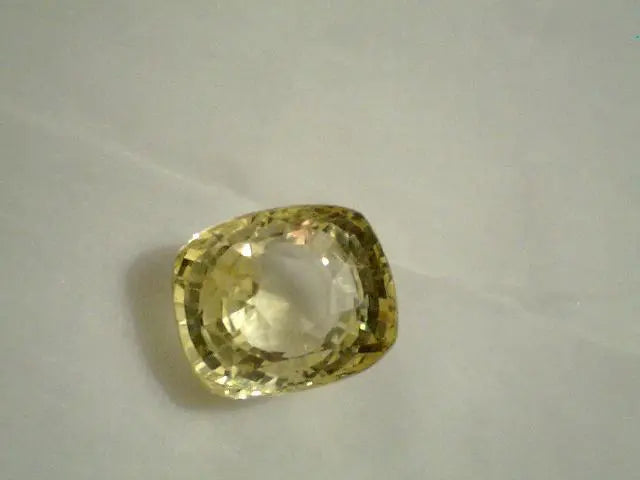 5.44 CT UNHEATED UNTREATED NATURAL CEYLON YELLOW SAPPHIRE