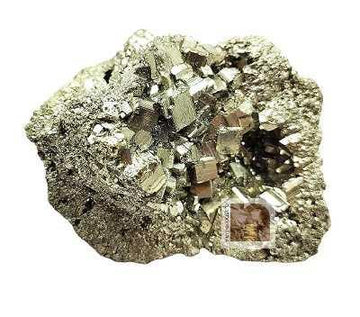 Raw Pyrite Stone Rough Cluster 2 grams - Venus Gems