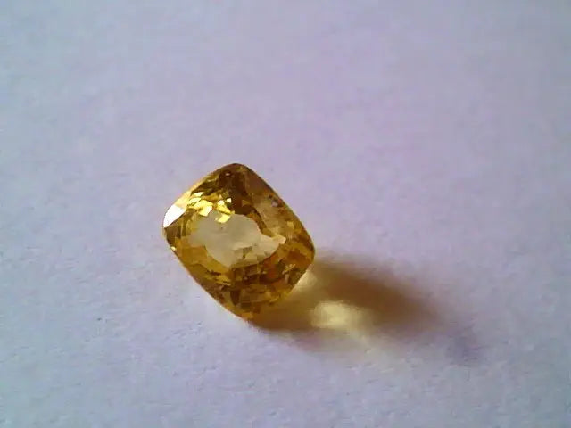 2.99 Ct Unheated Untreted Natural Ceylon Yellow Sapphire,Pukhraj