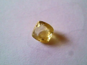 2.85 Ct Unheated Untreted Natural Ceylon Yellow Sapphire,Pukhraj