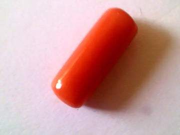 5.15 Ct Premium Natural Italian Red Coral,Real Moonga Gemstone