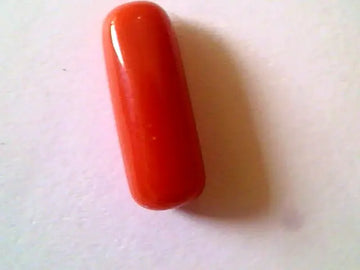 4.96 Ct Premium Natural Italian Red Coral,Real Moonga Gemstone
