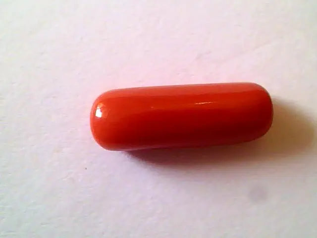 5.39 Ct Premium Natural Italian Red Coral,Real Moonga Gemstone