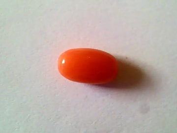 2.46 Ct Untreated Natural Japan Red Coral Gems for Mangal