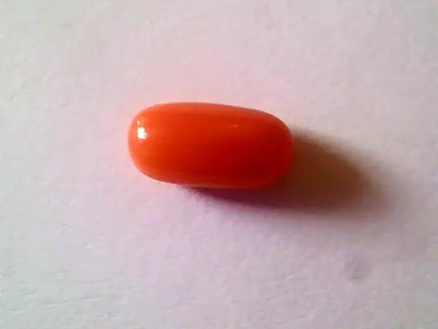 2.76 Ct Untreated Natural Japan Red Coral Gems for Mangal