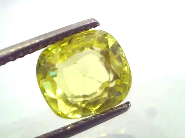 5 Carat Yellow Topaz Gemstone Substitute Stone for Pukhraj Jupiter - Venus Gems