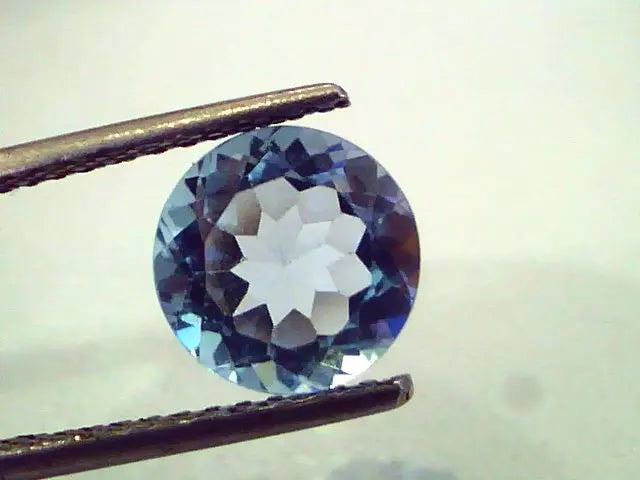 2-5 Carat Natural Blue Aquamarine Gemstone For Saturn