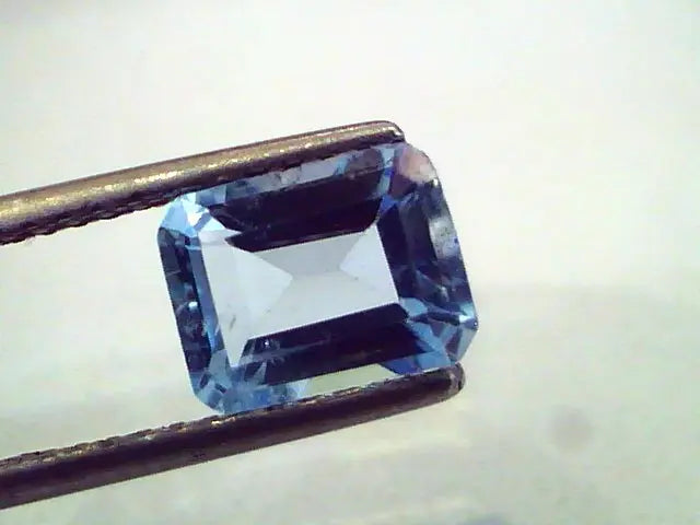 2-5 Carat Natural Blue Aquamarine Gemstone For Saturn