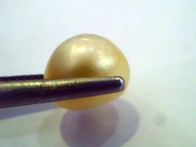 6.49 Ct 27.45 Chaw Natural Real Basra Pearl Moti Certified *RARE