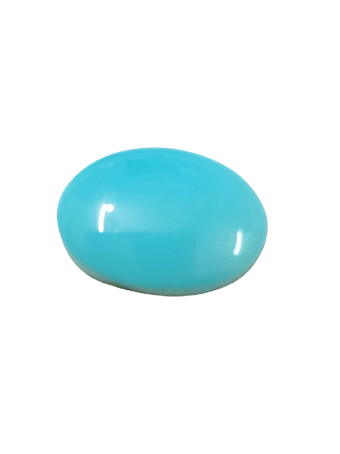 6 Carat Good Size Natural Agate Turquoise Firoza Gemstones - Venus Gems
