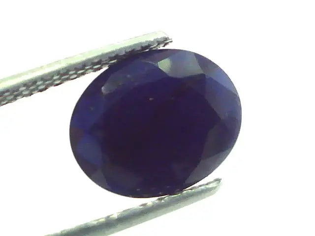 Huge 15.36 Ct Natural Dark Bangkok Blue Sapphire Gemstones (Heated)