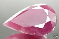 Huge 16.11 Carat Pear Shaped Natural Ruby Gemstones