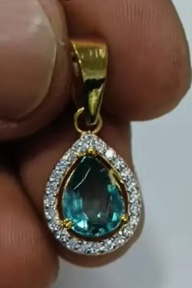 Gemstone Pendant Design 3 For All Metal, Watch Video For Details Of Design