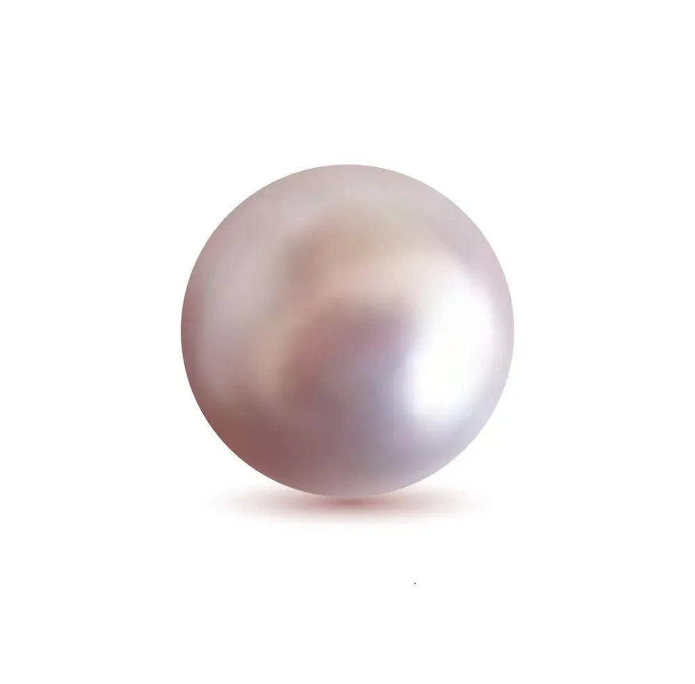 Pink Pearl 8mm Natural Pink Pearl 4 Carat Approx - Venus Gems