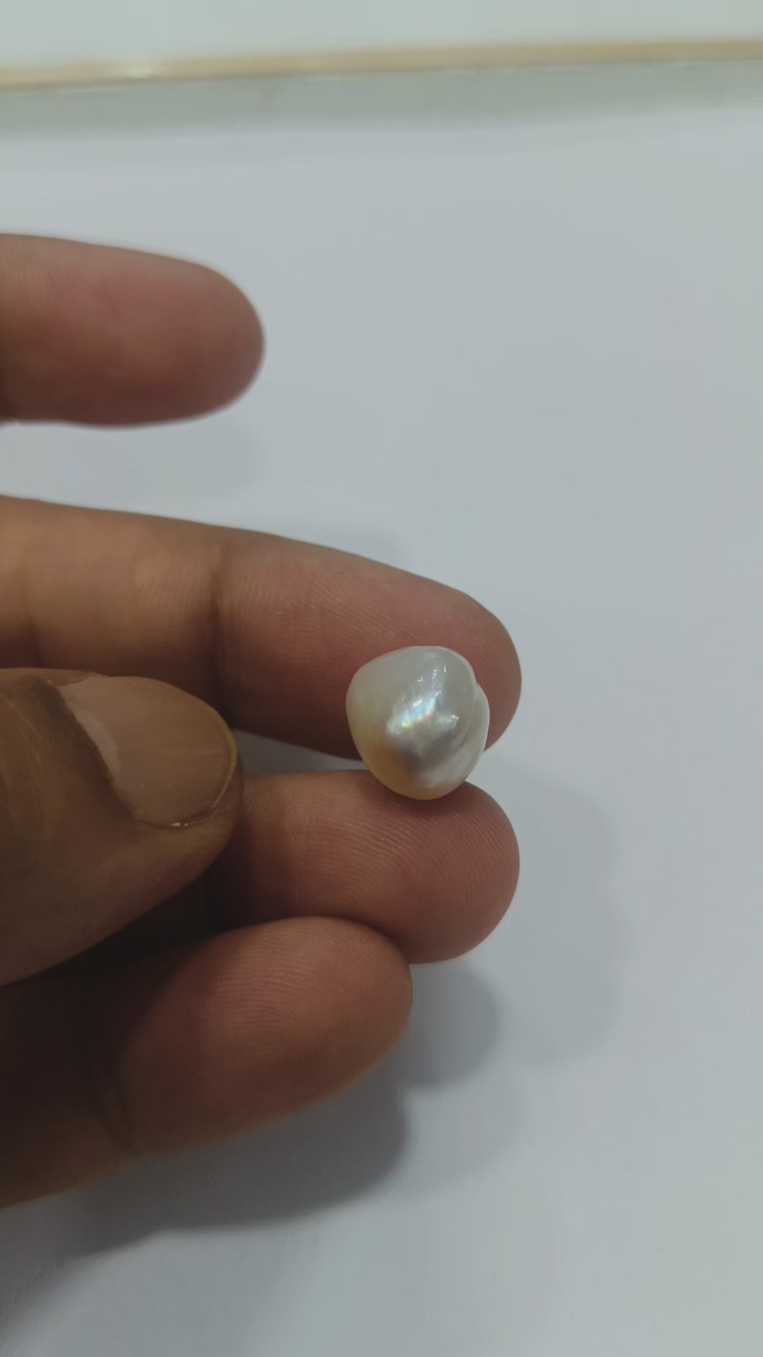 Huge 10.33 Carat Certified Natural Venunjula Real Sea Pearl (Moti) – 11.35 Ratti | Moon Gemstone