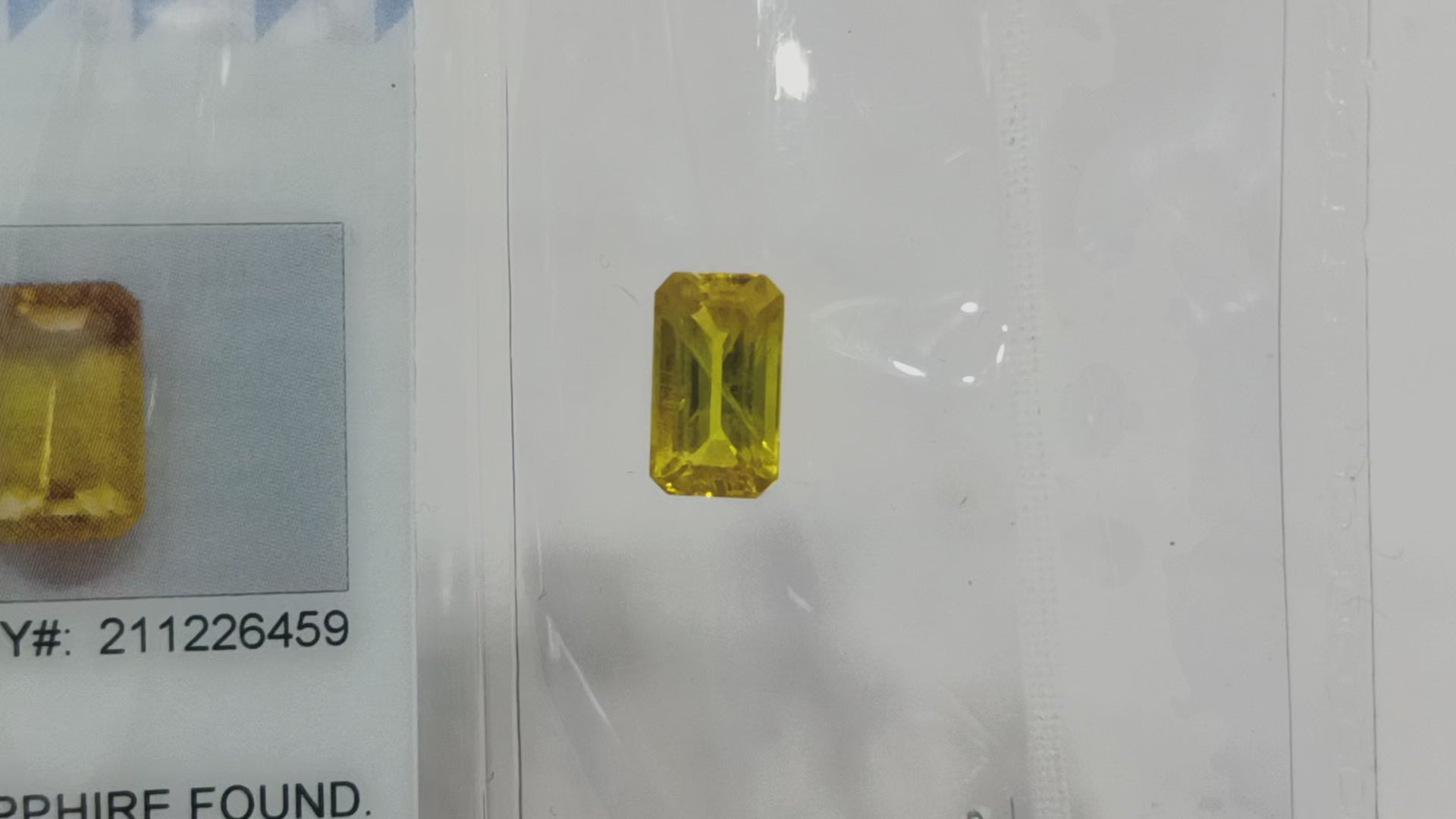 2.38 Ct Natural Yellow Sapphire Pukhraj Jupiter Gemstone (Heated)