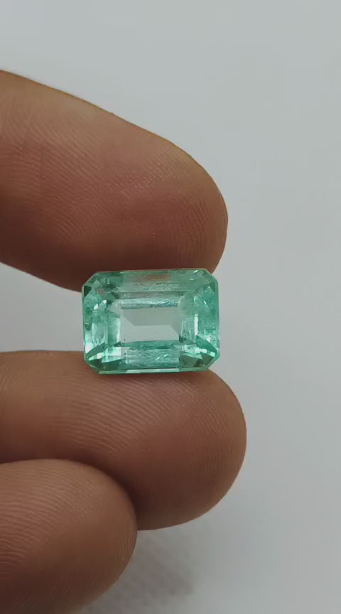 7.19 Ct Unheated Natural Colombian Emerald Gemstone**RARE**