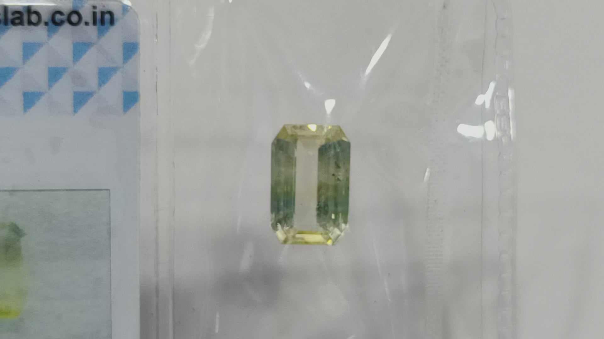 5.38 Ct Certified Unheated Untreated Natural Ceylon Yellow Sapphire Gemstone