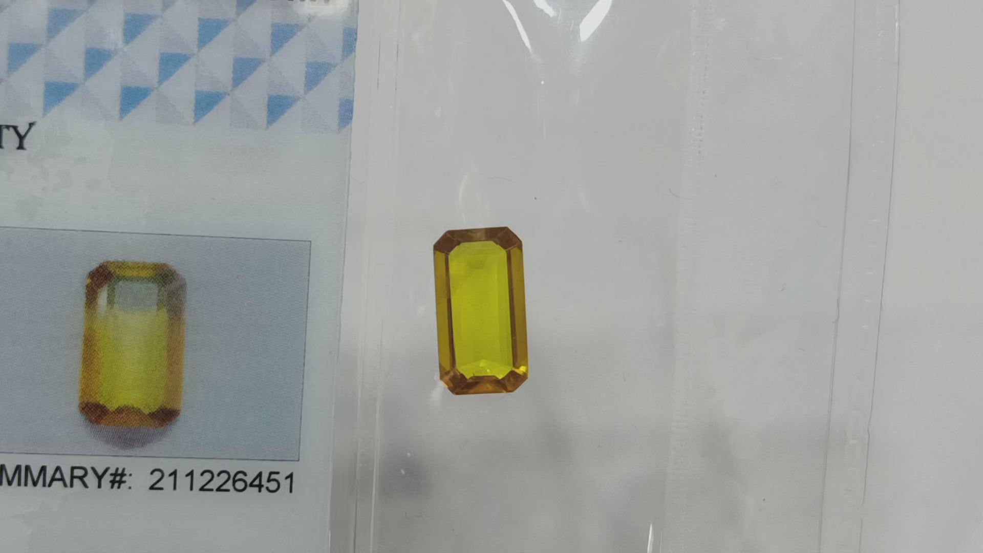 2.40 Ct Natural Yellow Sapphire Pukhraj Jupiter Gemstone (Heated)