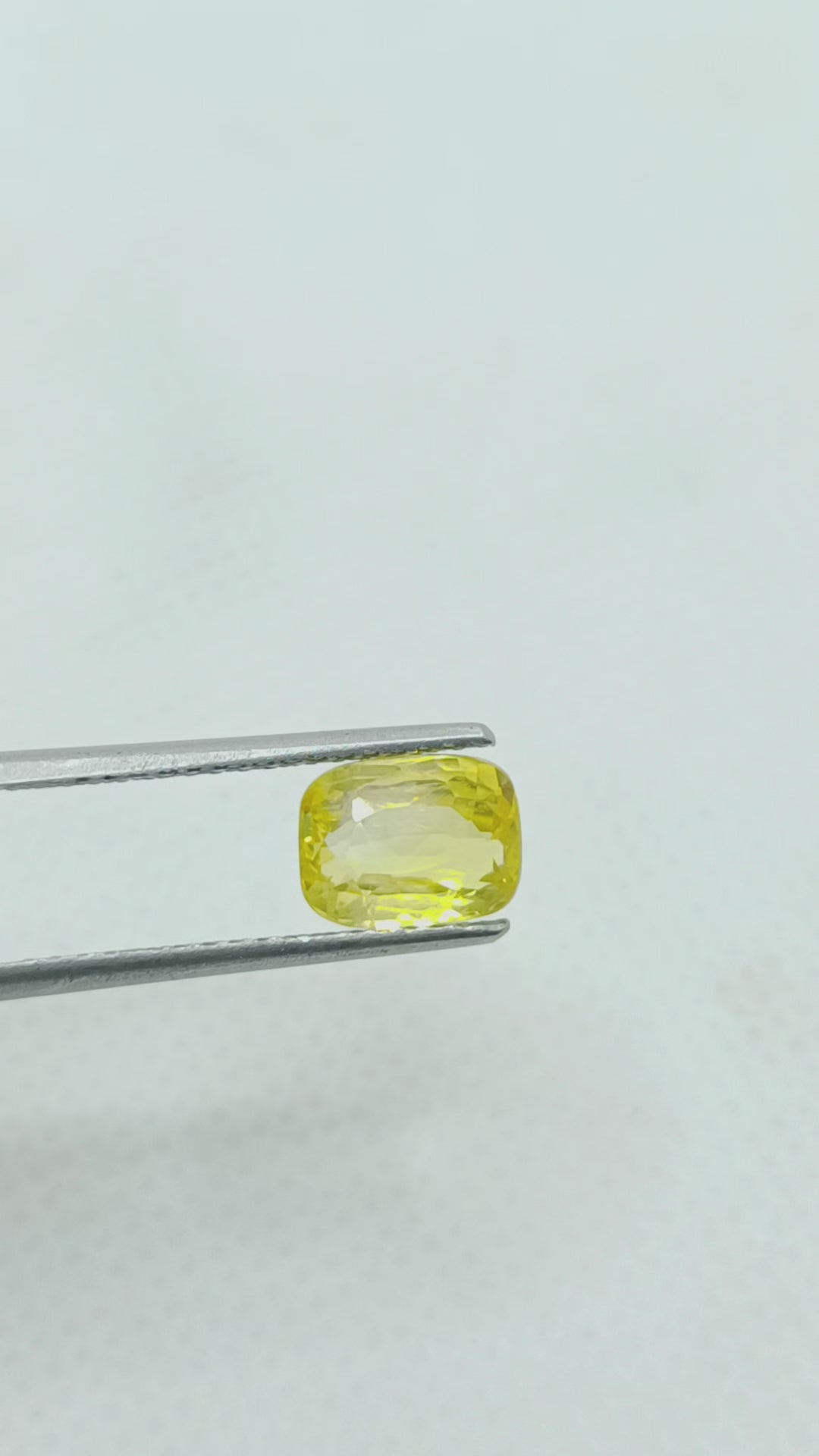 3.06 Carat IGI Certified Unheated Natural Ceylon Yellow Sapphire Pukhraj – 3.36 Ratti
