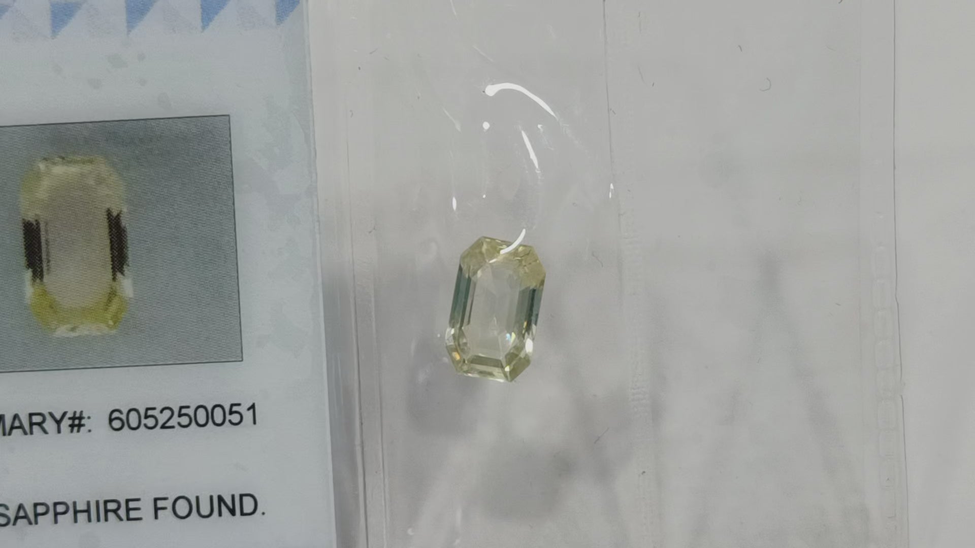 2.23 Ct Unheated Untreated Natural Ceylon Yellow Sapphire/Pukhraj