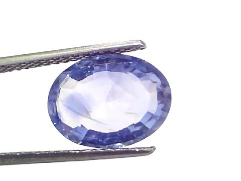 5.49 Ct IGI Certified Unheated Untreated Natural Ceylon Blue Sapphire