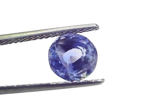 4.21 Karat GII-zertifizierter, unbehandelter, natürlicher Ceylon-Blauer Saphir