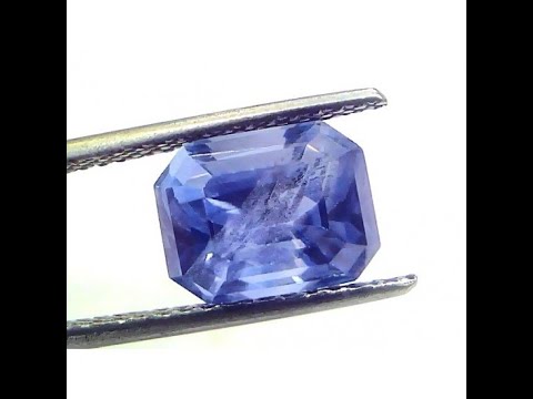 6.14 Ct IGI Certified Unheated Untreated Natural Ceylon Blue Sapphire