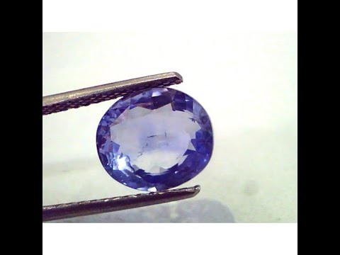 5.44 Ct Certified Unheated Untreated Natural Ceylon Blue Sapphire