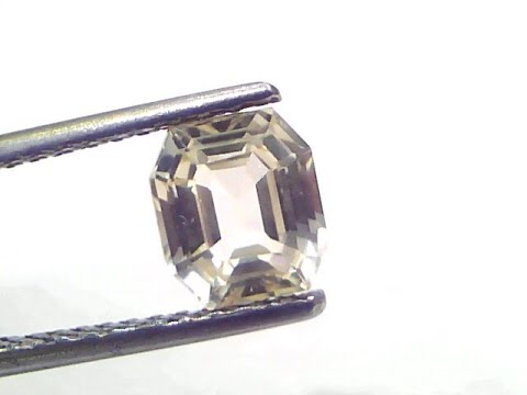 1.93 Ct Certified Unheated Untreated Natural Ceylon White Sapphire