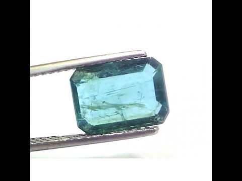 4.25 Ct GII Certified Untreated Natural Zambian Emerald Gems AAA
