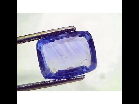 5.44 Ct Certified Unheated Untreated Natural Ceylon Blue Sapphire