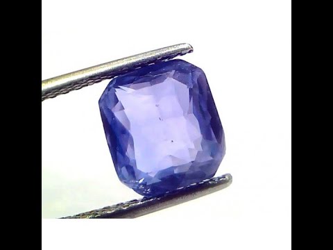 5.05 Ct IGI Certified Unheated Untreated Natural Ceylon Blue Sapphire AA