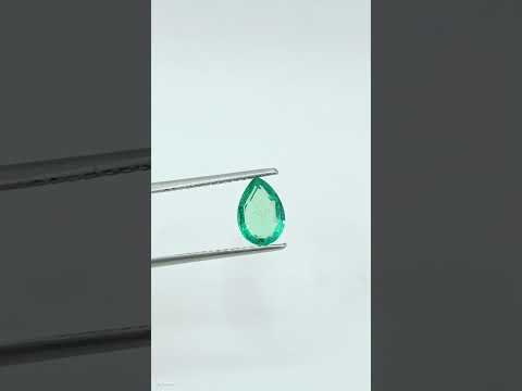 1.85 Ct Certified Untreated Natural Zambian Emerald Gemstone Panna