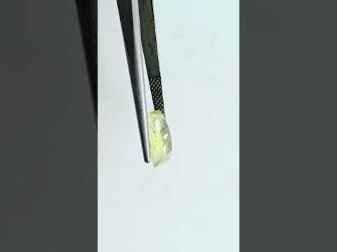 5.96 Ct GII Certified Unheated Untreated Natural Ceylon Yellow Sapphire