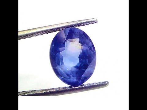 5.08 Ct IGI Certified Unheated Untreated Natural Ceylon Blue Sapphire