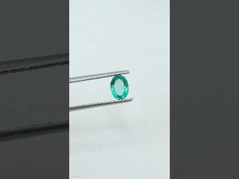 0.82 Ct Certified Untreated Natural Zambian Emerald Gemstone Panna