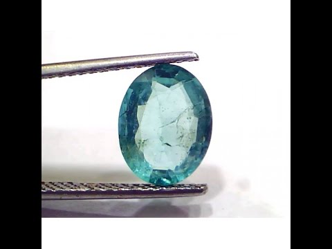 2.98 Ct GII Certified Untreated Natural Zambian Emerald Gems AAAAA