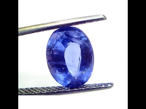 5.05 Ct IGI Certified Unheated Untreated Natural Ceylon Blue Sapphire