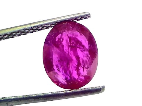 3.58 Ct GII Certified Unheated Untreated Natural Mozambique Ruby AAAA