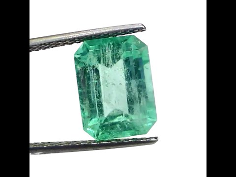 6.80 Ct Certified Untreated Natural Colombian Emerald Gems AAA