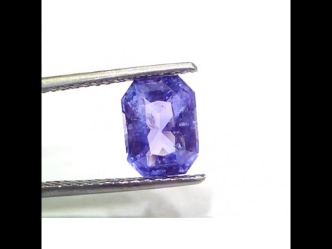 3.35 Ct IGI Certified Unheated Untreated Natural Ceylon Blue Sapphire AAA