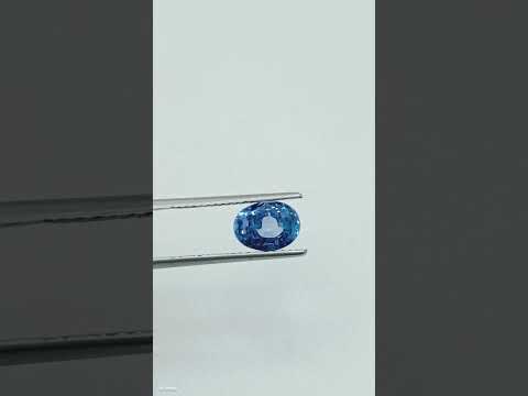 Saphir bleu birman naturel non chauffé, non traité, certifié IGI, 3,99 carats AAAA