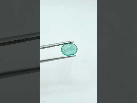 1.80 Ct Certified Untreated Natural Zambian Emerald Gemstone Panna