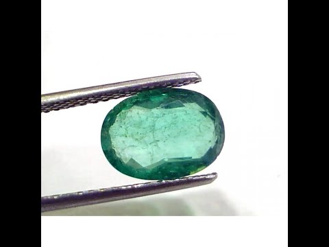2.79 Ct GII Certified Untreated Natural Zambian Emerald Gems AAAA