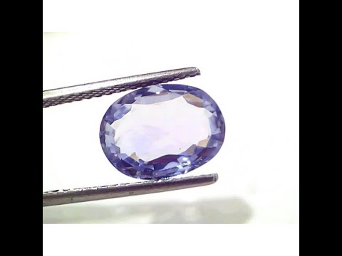 4.83 Ct IGI Certified Unheated Untreated Natural Ceylon Blue Sapphire