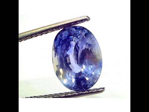 7.62 Ct IGI Certified Unheated Untreated Natural Ceylon Blue Sapphire AAA